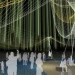 exhale pavilion, rachely rotem, phu hoang, art basel miami beach, art installation, glowing ropes