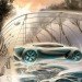 green vehicles, green automobiles, green car of the future, green concept car, environmental vehicles, concept cars, gas free vehicles, petroleum free vehicles, mercedes benz concept car, biome, la auto show, la auto show design challenge