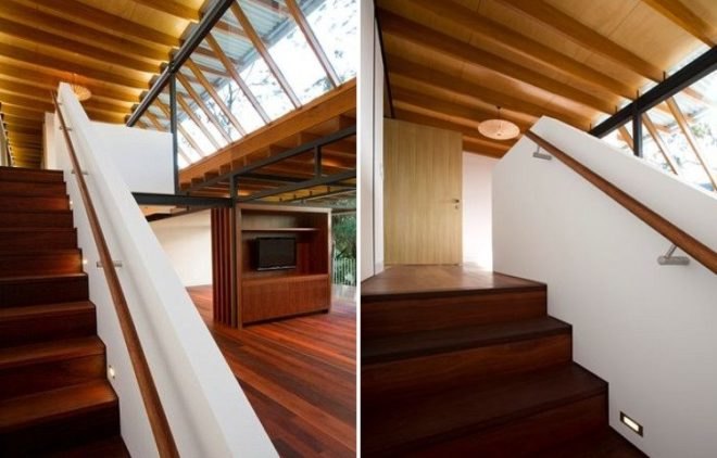 hilltop house, richard cole architecture, rainwater collection, site sensitive home, green building, sustainable architecture