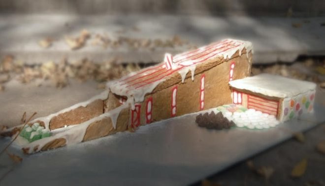 hometta, wedge house, eco gingerbread house, green building, eco design, gingerbread