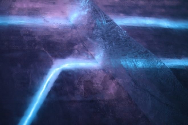 tron, icehotel, sweden, el wire, energy efficient lighting, legacy of the river, green lighting