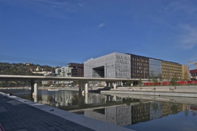le monolithe, mvrdv, lyon, france, urban design, energy efficient building, green building, sustainable architecture