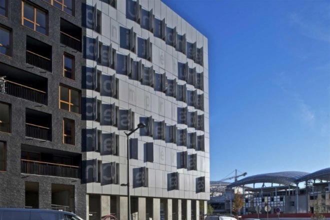 le monolithe, mvrdv, lyon, france, urban design, energy efficient building, green building, sustainable architecture