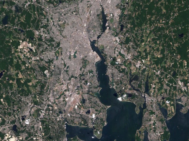 urban heat islands, heat islands, urban design, sustainable city planning, city planning, urban planning, sustainable urban planning, nasa sattelite photos, nasa heat island photos, northeast heat island