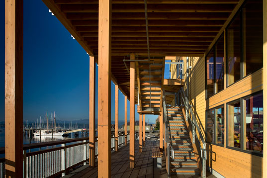 Miller Hull, Northwest Maritime Center, LEED Gold, Green Building, USGBC, Sustainable Building, Inhabitat