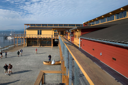 Miller Hull, Northwest Maritime Center, LEED Gold, Green Building, USGBC, Sustainable Building, Inhabitat
