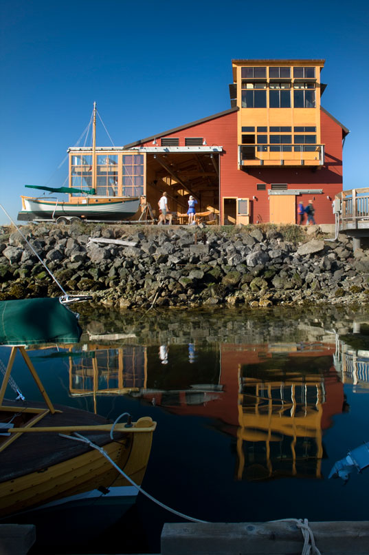 Miller Hull, Northwest Maritime Center, LEED Gold, Green Building, USGBC, Sustainable Building, Inhabitat
