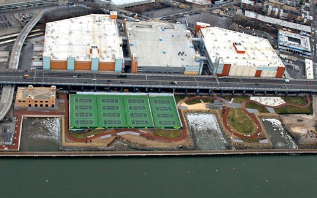 power house building, green renovation, bronx, green roof, nyc parks & recreation, sustainable architecture
