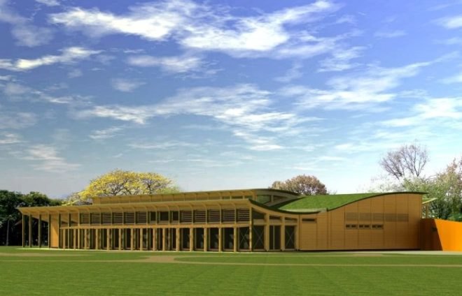 Robert Burns Birthplace Museum, simpson & brown, buro happold, green roof, eco museum, scotland