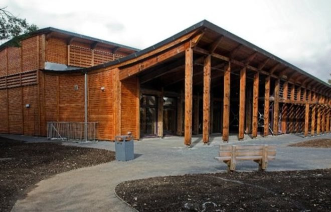 Robert Burns Birthplace Museum, simpson & brown, buro happold, green roof, eco museum, scotland