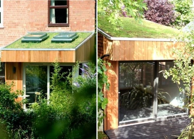 roomworks, garden office, green roof, home office, uk, green design, sustainable architecture