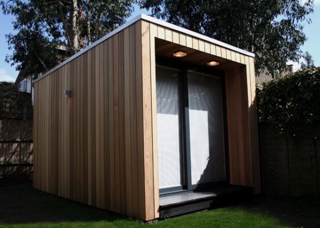 roomworks, garden office, green roof, home office, uk, green design, sustainable architecture