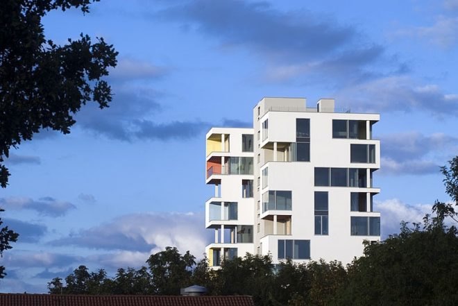 siloetten, cf moller, denmark, abandoned silo, adapative reuse, green renovation, green building, sustainable architecture
