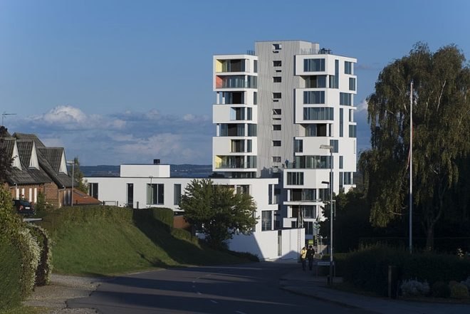 siloetten, cf moller, denmark, abandoned silo, adapative reuse, green renovation, green building, sustainable architecture