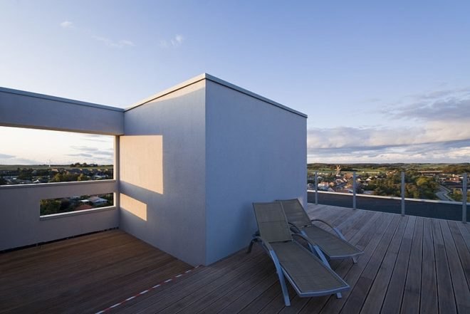 siloetten, cf moller, denmark, abandoned silo, adapative reuse, green renovation, green building, sustainable architecture