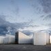 studio east dining, carmody groarke, london, pop up restaurant, recycled materials, green design, sustainable architecture