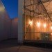 studio east dining, carmody groarke, london, pop up restaurant, recycled materials, green design, sustainable architecture