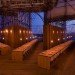 studio east dining, carmody groarke, london, pop up restaurant, recycled materials, green design, sustainable architecture