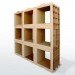 recycled cardboard, modular shelves, danny gilles, recycled cardboard shelves, recycled materials, green furniture