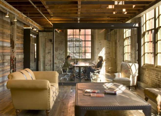 Urban Outfitters Headquarters, Meyer Scherer & Rockcastle, green renovation, adaptive reuse, green design, sustainable architecture
