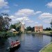 Hunsett mill, Norfolk broads, England architecture, acme space, wetland architecture, self sustaining residences, watermill residences, renovated watermills, historic building