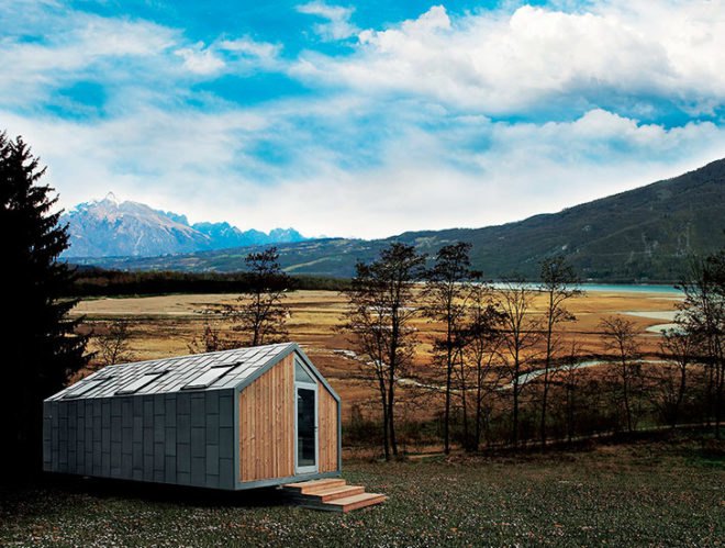 mobile home, hangar design group, 2010 expo, pircher oberland, micro house, green house, green design, eco design, sustainable design, small living, eco architecture