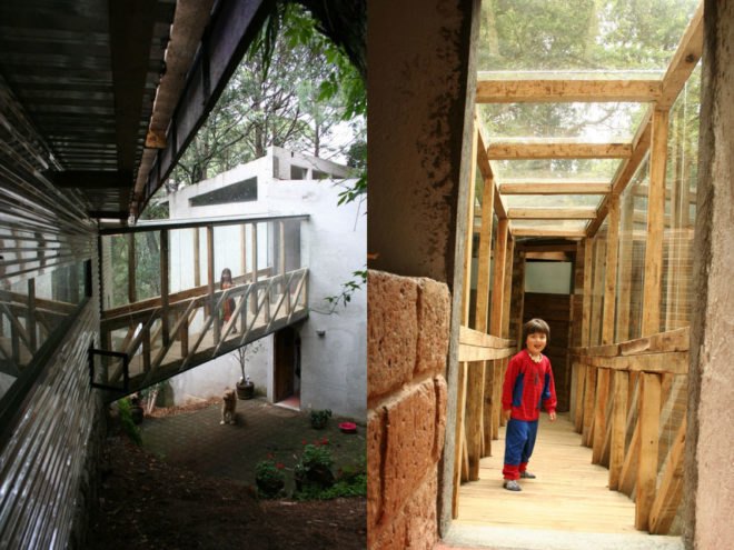 recycled materials, recycled plastic, t3arc, green architecture, mexico architecture, green footbridges, Alfredo Raymundo Cano Briceño, budget architecture