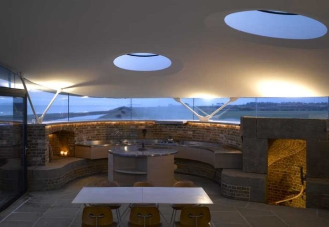 historic retrofit, tower home, English house retrofit, Martello Tower, building retrofit, billings jackson design, Duncan Jackson, Piercy Conner Architects