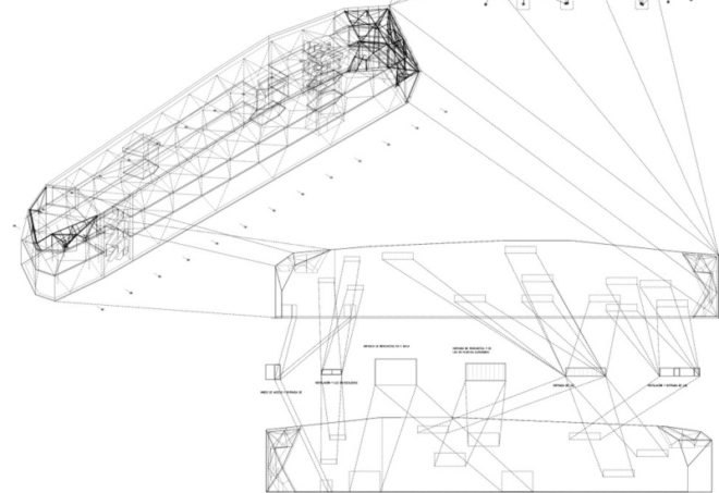 Diagonal 80, AMID.Cero9, daylighting, spanish industiral building, spain green building, industrial daylighting, double y floor, screened facade