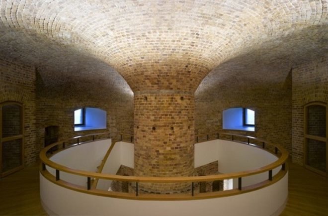 historic retrofit, tower home, English house retrofit, Martello Tower, building retrofit, billings jackson design, Duncan Jackson, Piercy Conner Architects