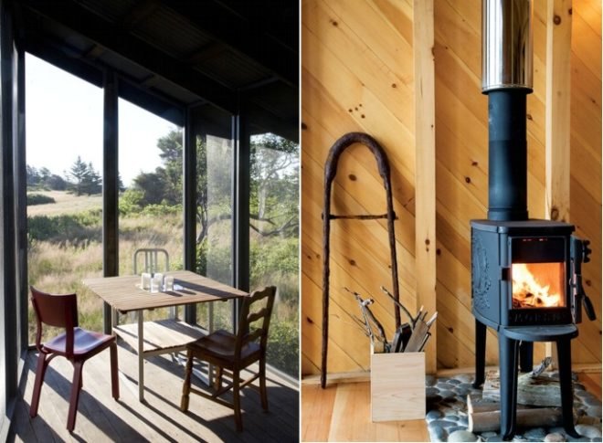 green building maine, maine retreat cabin, off grid retreat, off-grid, rain catchment, Solar Power, sun mar, sunfrost