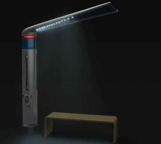 Mostafa Bonakdar, water catchment, solar water filter, solar light canopy, green design fusion, public water dispenser, Iranian green design,