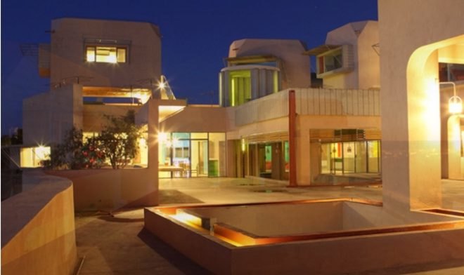 Local hotel design, Dar HI, Tunisia green hotel, African green hotel, eco tourism, Matali Crasset, localy sourced building materials, green hotel design, palm furniture, palm fiber,