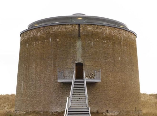 historic retrofit, tower home, English house retrofit, Martello Tower, building retrofit, billings jackson design, Duncan Jackson, Piercy Conner Architects