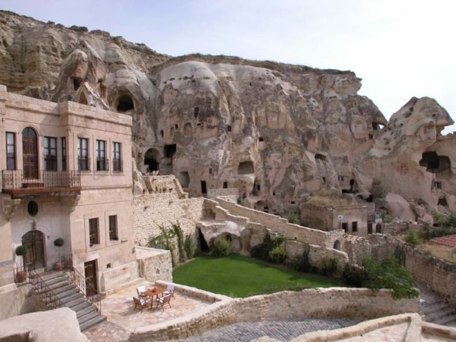 Green Hotel, Cappadocia Cave Hotel, cave hotel, cave rooms, Turkey cave, Yunak Evleri,