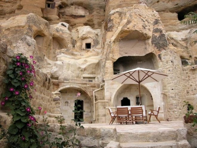 Green Hotel, Cappadocia Cave Hotel, cave hotel, cave rooms, Turkey cave, Yunak Evleri,