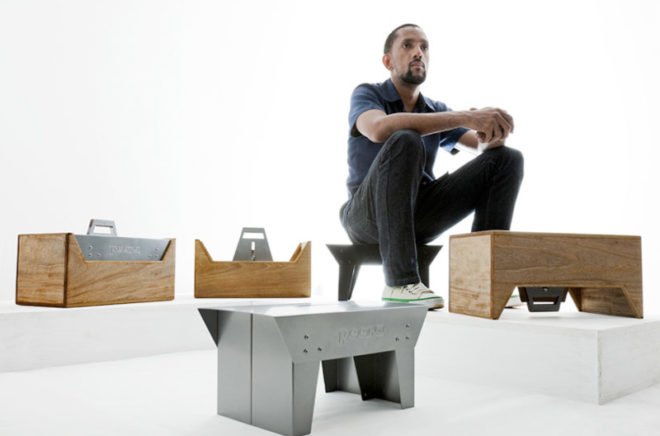 peera toolbox, multifunctional toolbox, marlon darbeau, Global Africa Project, multifunctional furniture, convertible furniture, sustainable design, green design