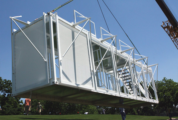prairie hopper, pga, prefabricated archiecture, prefab, green architecture, eco architecture, anderson anderson architecture, green design, green pavilion, eco design, sustainable architecture