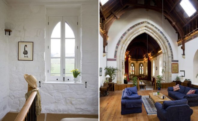 st nicholas church, kyloe northumberland england, church renovations, adaptive reuse, green renovation, green architecture, church houses, green homes, sustainable design