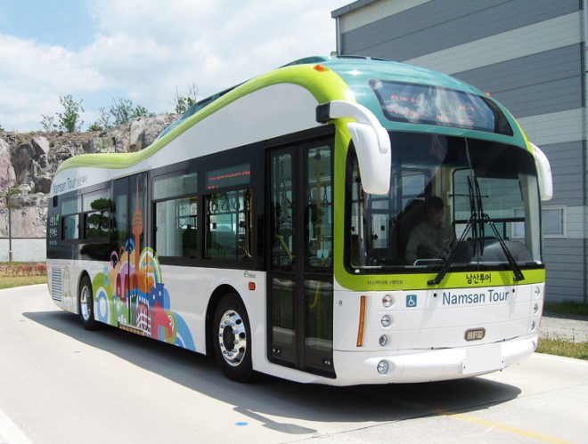 bus, eco friendly, EcoFriendly, electric bus, electric vehicle, ElectricBus, ElectricVehicle, ev, green, public transportation, seoul, Seoul Metropolitan Government, south korea, SouthKorea
