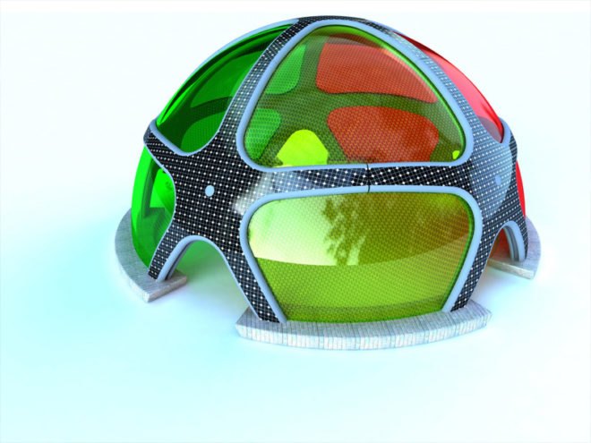 gualeni design, art.rainbow, art rainbow, solar pavilion, eco pavilion, eco architecture, green architecture, green design, eco design, solar power, eco party pavilion, pop up pavilion, prefab architecture