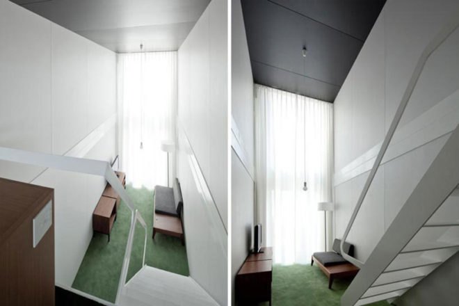 yasutaka yoshimura architects, bayside marina hotel, prefabricated architecture prefab, prefabricated housing, yasutaka yoshimura, yokohama, modular housing, green hotel, eco hotel, green design, container hotel