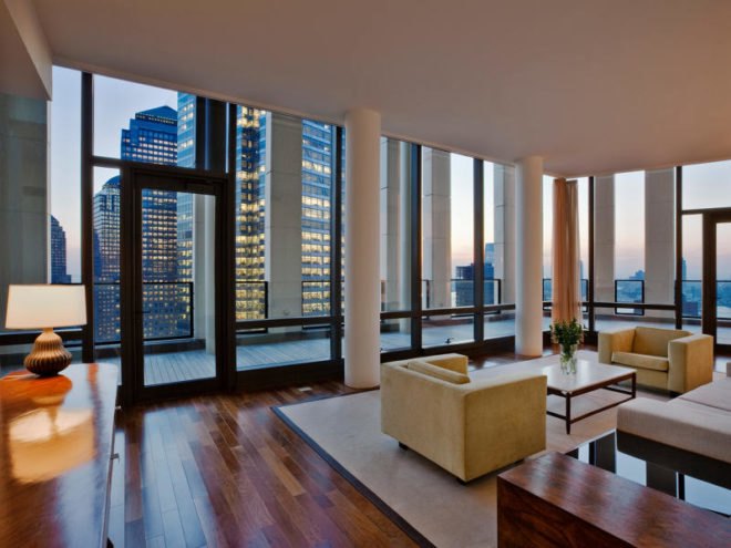 101 warren street, urban forest, som, nyc, tribeca, thomas balsley associates, 101 pine trees