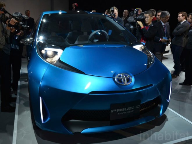 Prius Concept Vehicle, toyota prius c, hybrid car, hybrid vehicle, sustainable design, green design, toyota sustainable motor, electric vehicle