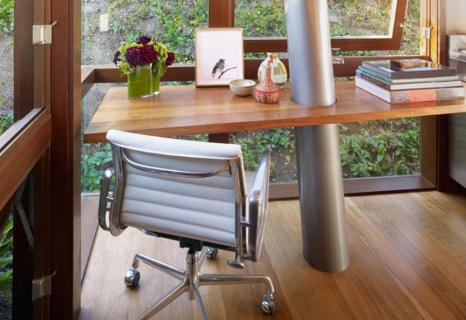 Rockefeller Partner Architects, treehouse, la treehouse, la retreat, la green building, micro retreat, backyard retreat, backyard studio, green studio, Los Angeles green studio, butterfly roof, treehouse design, tree house green design,