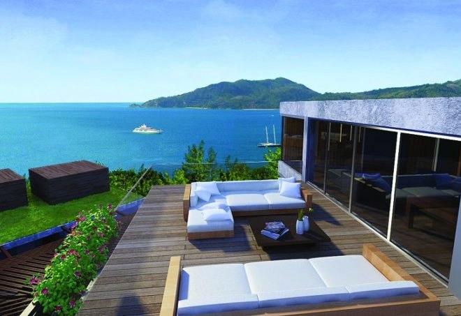 Bluepoint Residences, paul raff studio, thailand, eco luxury residences, louvered facade
