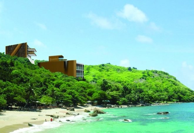 Bluepoint Residences, paul raff studio, thailand, eco luxury residences, louvered facade