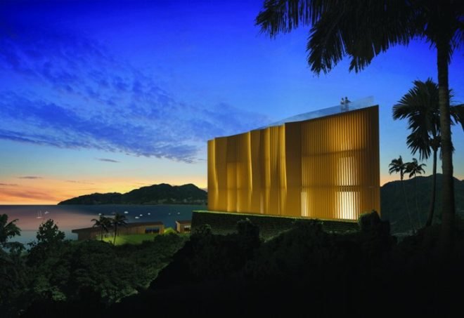 Bluepoint Residences, paul raff studio, thailand, eco luxury residences, louvered facade