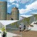 boston fusion, green roof, mixed use development, bayarch, green roofed apartment building, green building