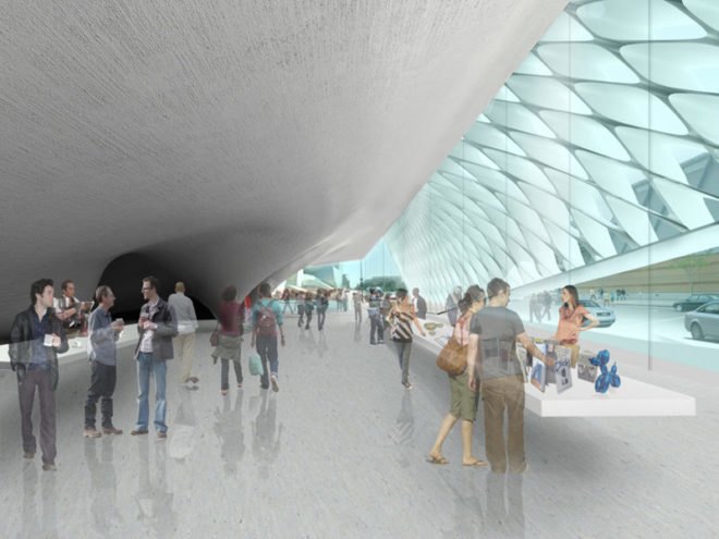 broad museum, diller scofidio + renfro, la, daylighting, broad art foundation,